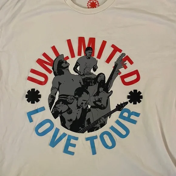 RHCP 2022 Tour T shirt XL - Picture 1 of 4